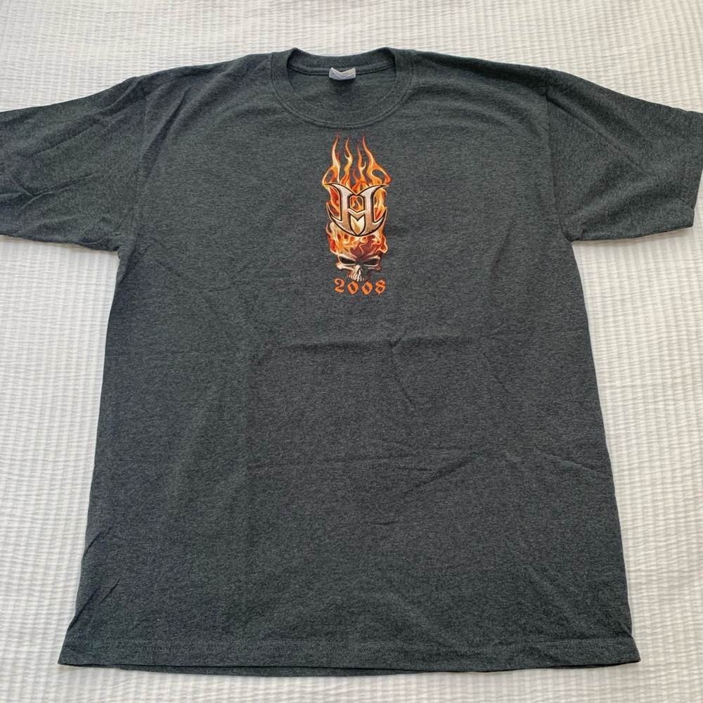 Hollister motorcycle graphic tee